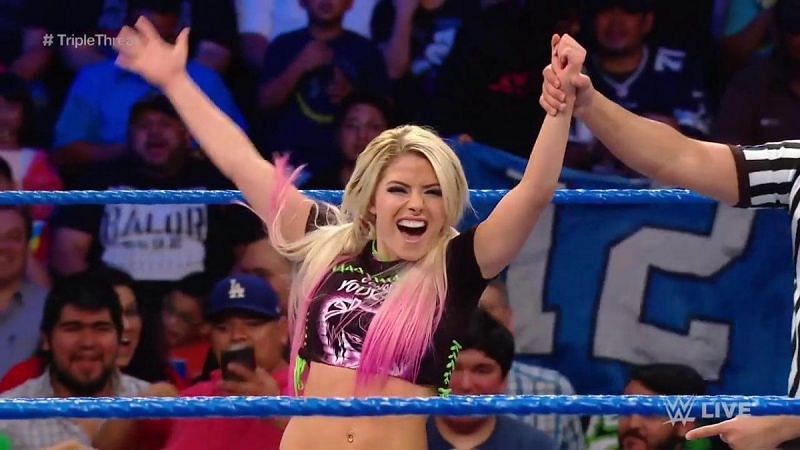 Alexa Bliss will challenge Bayley for the SmackDown Live Women's Title at Stomping Grounds